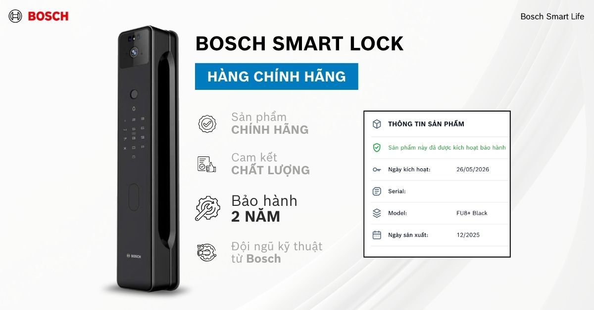 Cam kết bảo hành 2 năm