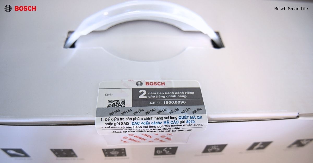 Tem niêm phong khoá Bosch chính hãng